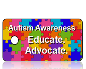 Autism Awareness - Colorful Puzzle Pieces