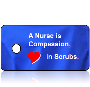 Appreciation02 - A Nurse in Compassion in Scrubs