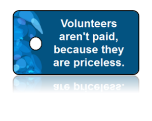 Volunteer Appreciation Key Tags