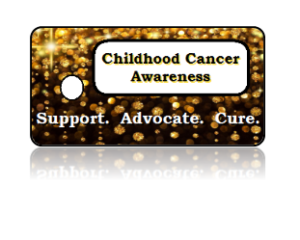 Childhood Cancer Awareness Key Tags