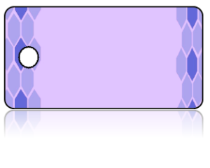 Create Design Key Tags Blue Purple Border Lavender Background