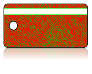 Create Design Key Tags Red Green Modern