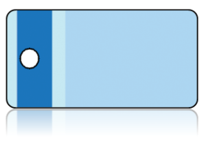 Create Design Key Tags Blue Vertical Stripe Border