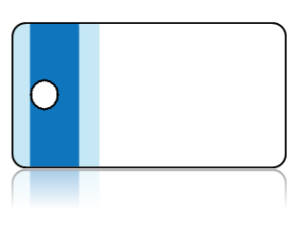 Create Design Key Tags Blue Vertical Stripes Border