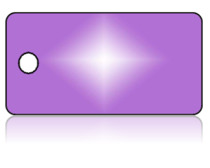 Create Design Key Tags Purple Diamond Burst