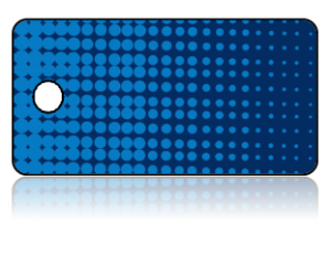 Create Design Key Tags Gradient Blue Dots Modern Pattern