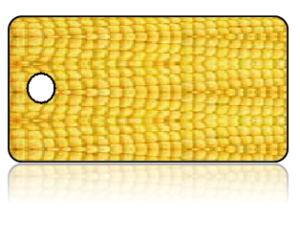 Create Design Key Tags Yellow Corn