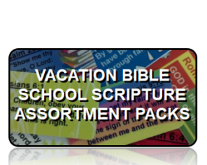 Vacation Bible School Scripture Key Tags Assortment Packs