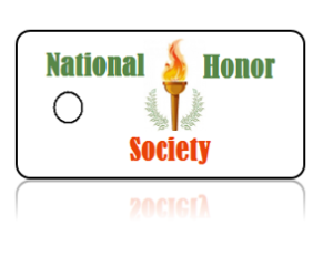 National Honor Society Club Key Tags
