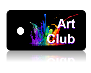 Art Club Key Tags