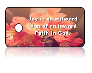 Faith Inspirational Key Tags
