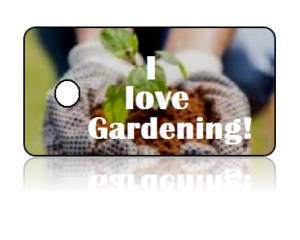 Love Gardening Key Tags