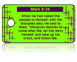 Mark 8:34 Bible Scripture Key Tags