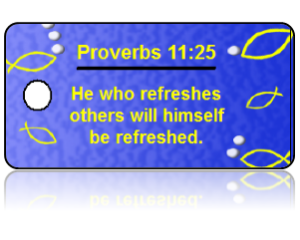 Proverbs 11:25 Bible Scripture Key Tags