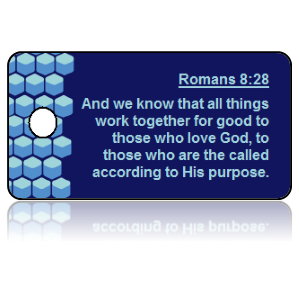 Romans 8:28 Bible Scripture Key Tags