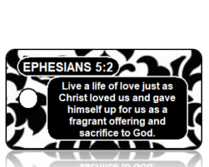Ephesians 5:2 Bible Scripture Key Tag