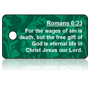 Romans 6:23 Bible Scripture Key Tags