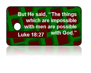 Luke 18:27 Bible Scripture Key Tags