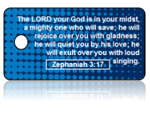 Zephaniah 3:17 Bible Scripture Key Tags