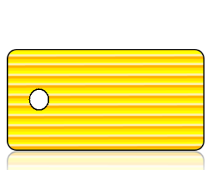 Create Design Key Tags Yellow Orange Mini Stripe Pattern