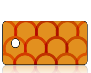 Build IT - Modern Orange Red Shingle Pattern