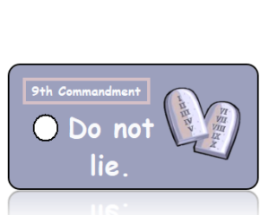 Ten Commandments 9