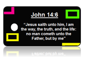 John 14:6 Bible Scripture Key Tags