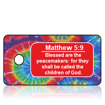 ScriptureTagD10 - KJV - Matthew 5 vs 9 - Peacemaker