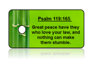 Psalm 119:165 Bible Scripture Key Tags