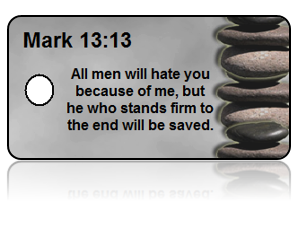 Mark 13:13 Bible Scripture Key Tags