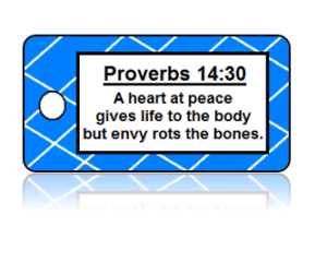 Proverbs 14:30 Bible Scripture Key Tags
