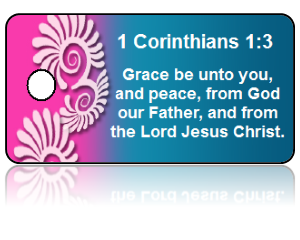 1 Corinthians 1:3 Bible Scripture Key Tags