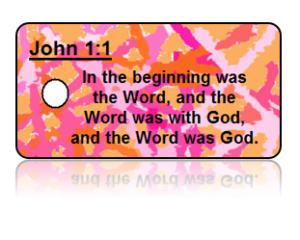 John 1:1 Bible Scripture Key Tags