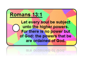 Romans 13:1 Bible Scripture Key Tags