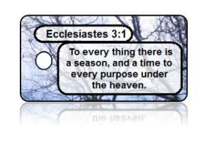 Ecclesiastes 3:1 Bible Scripture Key Tags