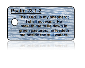 Psalm 23:1-2 Bible Scripture Key Tags