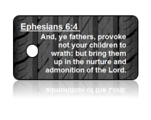 Ephesians 6:4 Bible Scripture Key Tags