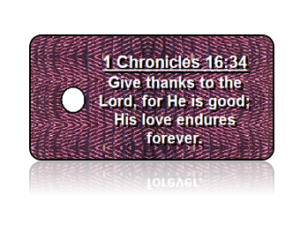 1 Chronicles 16:34 Holiday Scripture Key Tags