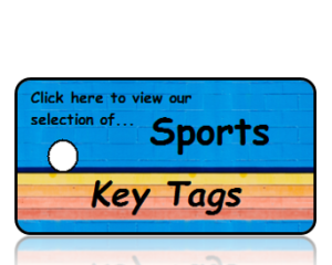 Sports Key Tags