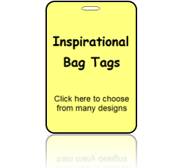 Inspirational Bag Tags