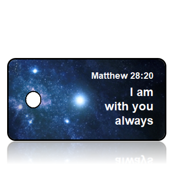 ScriptureTagA60 - NIV - Matthew 28 vs 20 - SPACE