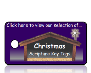 Christmas Bible Scripture Key Tags