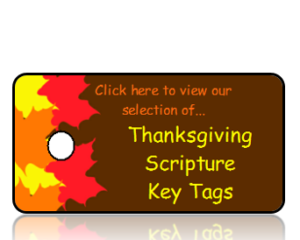 Thanksgiving Bible Scripture Key Tags