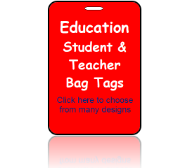 Education Bag Tags