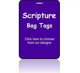 Scripture Bag Tags