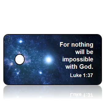 ScriptureTagAA79 - NAS - Luke 1 vs 37 - SPACE