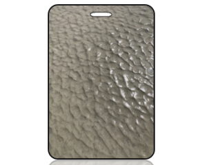 Create Design Bag Tag Wet Sand Cool Pattern