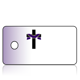 BuildITB24 - Purple Gradient Background Cross Shroud