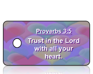 Proverbs 3:5 Bible Scripture Key Tags