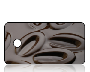 Create Design Key Tags Chocolate